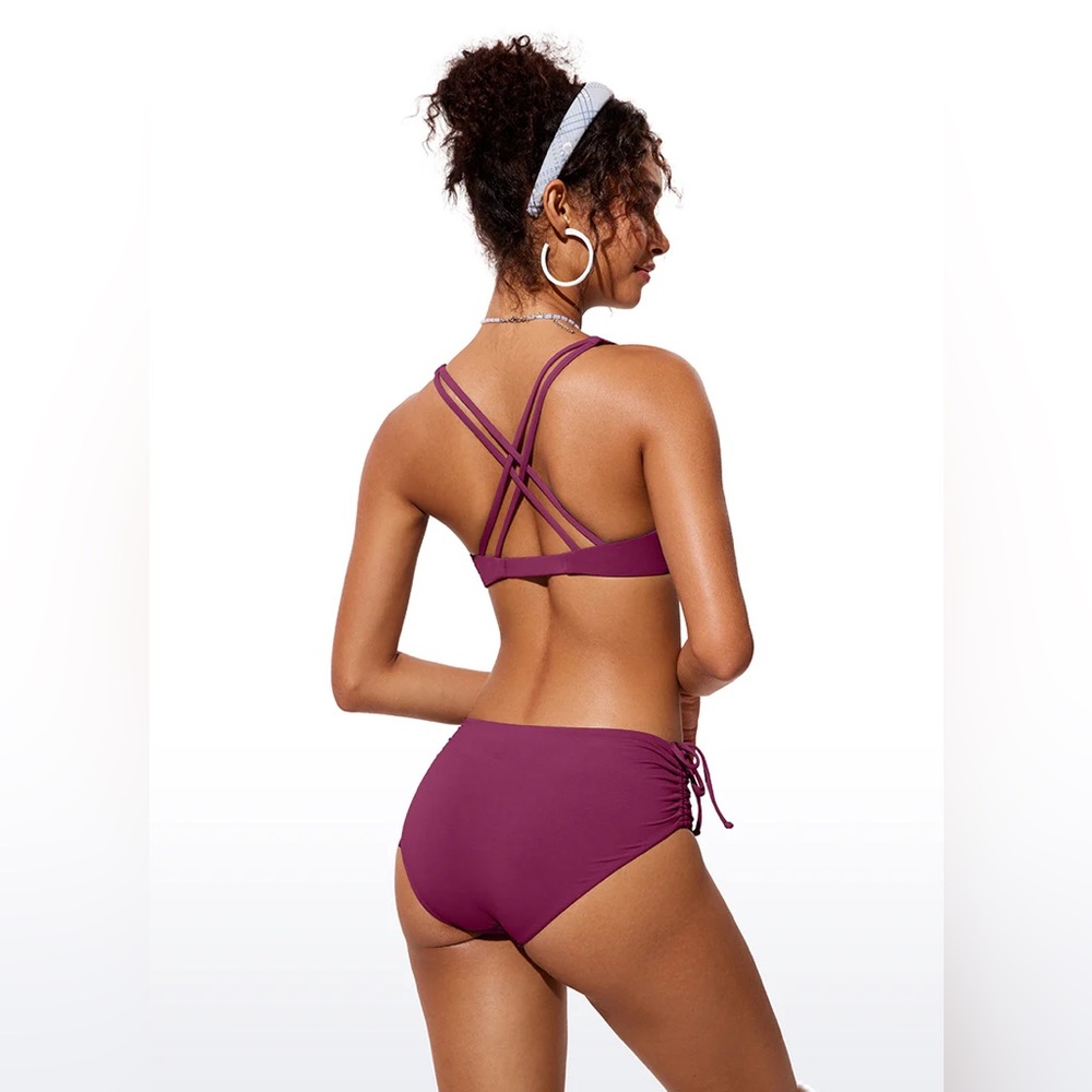 Sunshine Criss Cross Back Bikini Top
